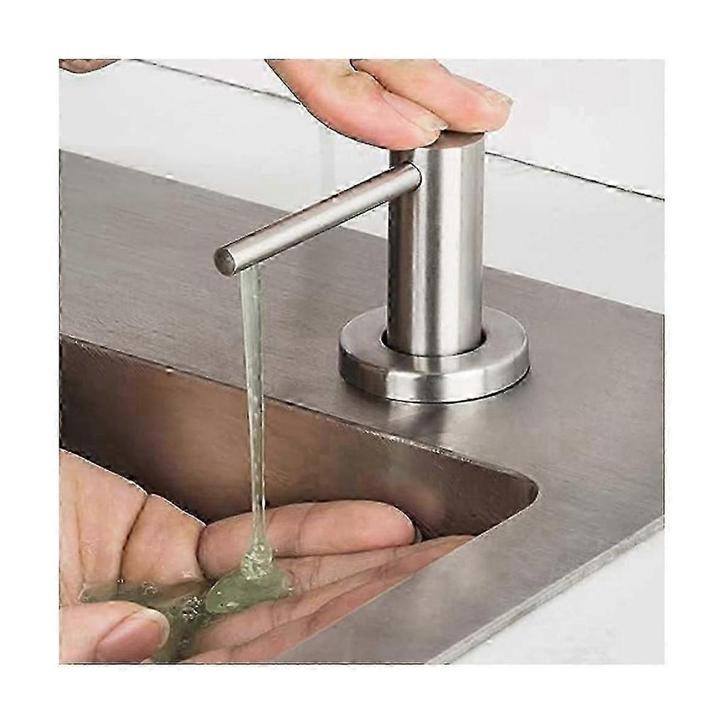 NIEUW RVS Zeepdispenser Inbouw reservoir 500ml, Huis en Inrichting, Keuken | Keukenbenodigdheden, Nieuw, Ophalen of Verzenden