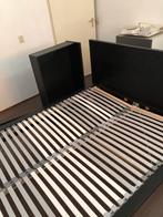 Malm Bed IKEA, Huis en Inrichting, Slaapkamer | Bedden, Ophalen, Zwart/bruin moderne bed, Zwart, Tweepersoons