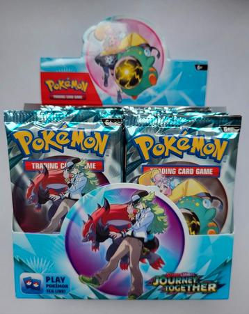 Pokemon Journey Together Booster packs beschikbaar voor biedingen