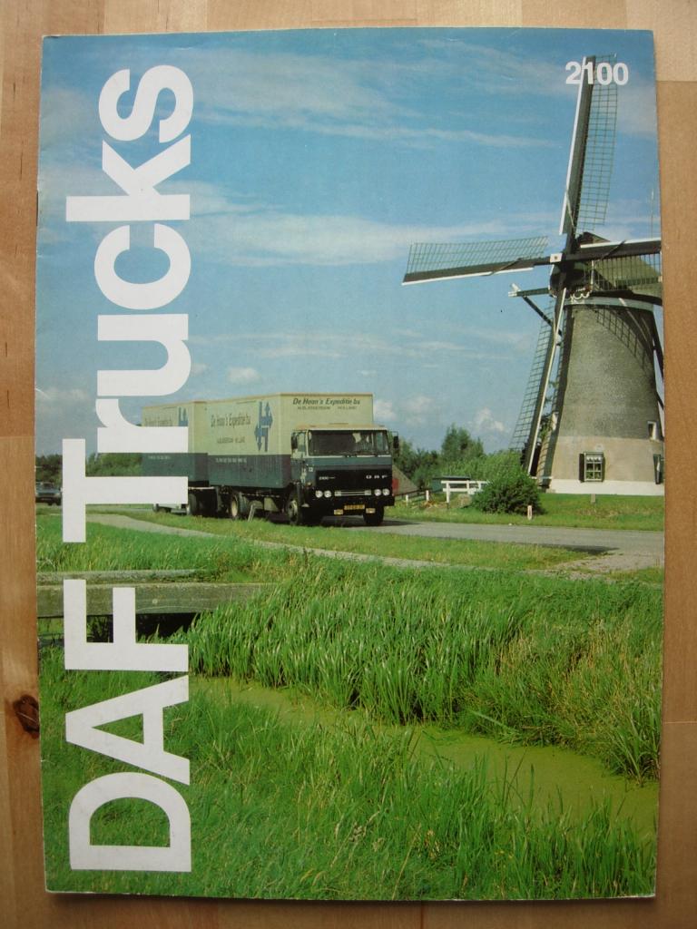 DAF 2100 Brochure 1980 - NL, Ophalen of Verzenden, Zo goed als nieuw, Overige merken, DAF