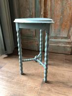 Houten Bijzettafel / Plantentafel, Huis en Inrichting, Tafels | Bijzettafels, Minder dan 55 cm, Gebruikt, Overige vormen, Hout