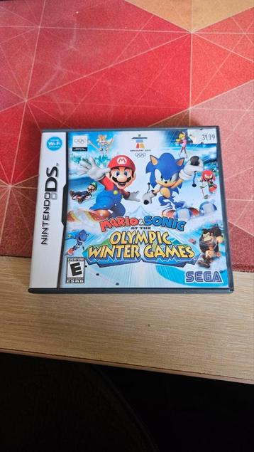 Mario & Sonic olympic winter games nintendo DS beschikbaar voor biedingen