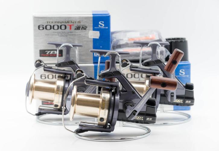 3x Daiwa Tournament-S 6000T, Watersport en Boten, Hengelsport | Karpervissen, Zo goed als nieuw, Molen, Ophalen of Verzenden