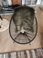 Leuke Stoel - Zwart, Huis en Inrichting, Stoelen, Ophalen, Gebruikt, Zwart, Metaal