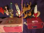 Grote barbie camper en trailer met paarden en assecouris, Kinderen en Baby's, Speelgoed | Poppen, Ophalen, Barbie