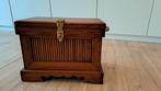 Hardhouten kistje, brocante, Huis en Inrichting, Minder dan 50 cm, Gebruikt, Minder dan 50 cm, Ophalen of Verzenden