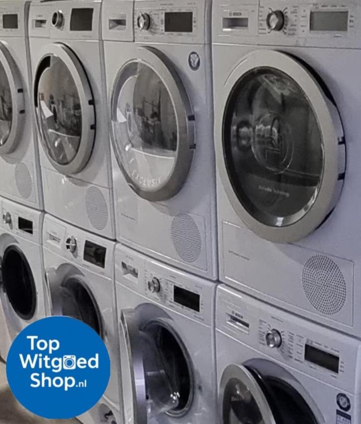 Wasmachines Miele Bosch Siemens Aeg.. Met Garantie+Bezorging, Witgoed en Apparatuur, Wasmachines, Zo goed als nieuw, Voorlader
