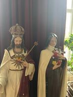 Christus Koning en Theresia van Lisieux 1.60 en 1.55 meter!, Ophalen