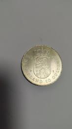 Zilveren 10 Gulden 1973 - Juliana, Koningin Juliana, Zilver, Ophalen of Verzenden, Losse munt