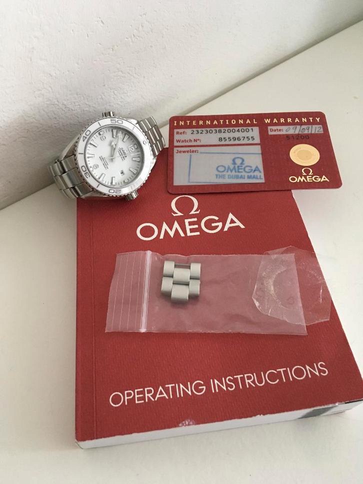 Omega Seamaster Planet Ocean 600M, Sieraden, Tassen en Uiterlijk, Horloges | Heren, Zo goed als nieuw, Polshorloge, Omega, Staal