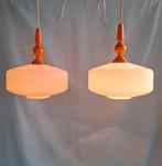 Twee Vintage Scandinavische Hanglampen, Ophalen of Verzenden, Zo goed als nieuw, Minder dan 50 cm