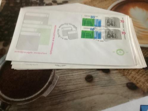 No3170 Afwijkend E287 paren Heb ook van Nederland jaargan, Postzegels en Munten, Postzegels | Eerstedagenveloppen, Onbeschreven
