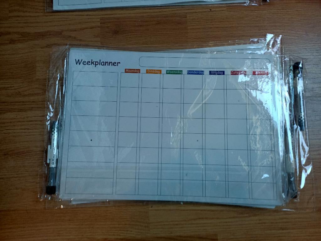 Happy Life Weekplanner 42x30 cm – Magnetisch / Zelfklevend, Info@happylifestore.nl, Happy Life Store, Zandscholtenmarke 26, Overige typen