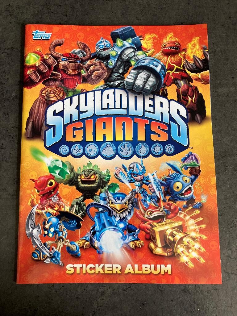 Skylanders Giants - Topps - stickers voor stickeralbum, Ophalen of Verzenden, Nieuw