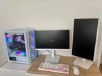 Gaming PC Ryzen 5 (incl. full set up), Computers en Software, Desktop Pc's, Ophalen, Zo goed als nieuw, Gaming, SSD