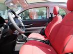 Fiat 500C Elektrische Cabrio RED Edition Carplay, 15 min, Gebruikt, 4 stoelen, Wit