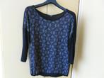 z.g.a.n. zwart dames shirt. Maat 38, Maat 38/40 (M), Zwart, Ophalen of Verzenden, Zo goed als nieuw