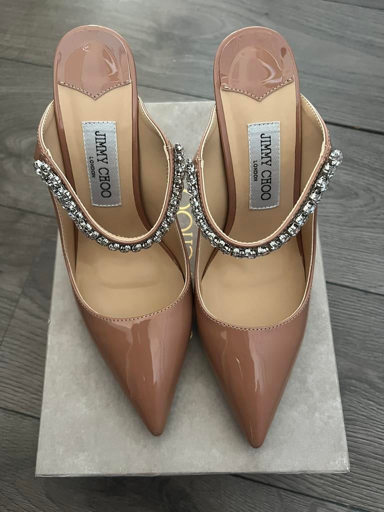 JimmyChoo hallen, Pumps, Beige, Ophalen of Verzenden, Zo goed als nieuw