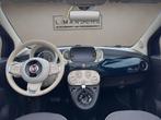 Fiat 500C 0.9 TwinAir T Lounge 2018 BLAUW | Automaat | Cabri, Auto's, Automaat, 86 pk, Gebruikt, Euro 6