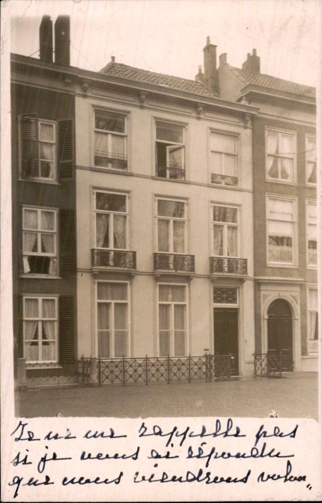 Lange Voorhout - Fotokaart - I, Verzamelen, Ansichtkaarten | Nederland, Gelopen, Zuid-Holland, 1920 tot 1940, Ophalen of Verzenden
