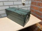 Vintage Stalen Gereedschapskist, Doe-het-zelf en Verbouw, Gereedschapskisten, Ophalen, Gebruikt