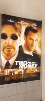 bioscoopposter''Two for the Money'' 2005 A universal release, Deurposter of groter, Ophalen of Verzenden, Film en Tv, Rechthoekig Staand