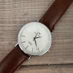 Qw quality watch heren horloge, Ophalen, Gebruikt, Staal, Overige merken