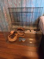 Terrarium voor hamster of muis, Muis, Hok, 75 tot 110 cm, Ophalen