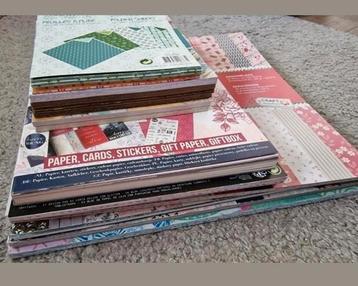 Design papier / Karton papier / kaarten maken / knutselen  beschikbaar voor biedingen