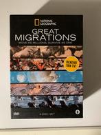 4 dvd box National Geographic Great Migrations, Alle leeftijden, Ophalen of Verzenden, Zo goed als nieuw, Natuur