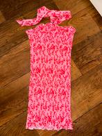 Dames nieuwe roze print jurk van Shein, Ophalen of Verzenden, Zo goed als nieuw, Roze, Maat 34 (XS) of kleiner