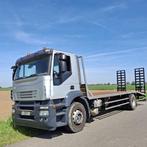 IVECO Oprijwagen Machinetransporter (EURO 5) Automaat 19 TON, Auto's, Vrachtwagens, Automaat, Iveco, Diesel, Zilver of Grijs