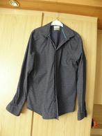 Goedkoop blauw katoenen overhemd CAST IRON mt XL prima staat, Blauw, Ophalen of Verzenden, Cast Iron, Gedragen