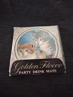 Vintage setje coasters, nieuw, Ophalen of Verzenden, Huis en Inrichting