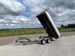 Elektrische kieper kipper kiepwagen 3500kg met oprijplaten, Auto diversen, Aanhangers en Bagagewagens, Ophalen, Gebruikt
