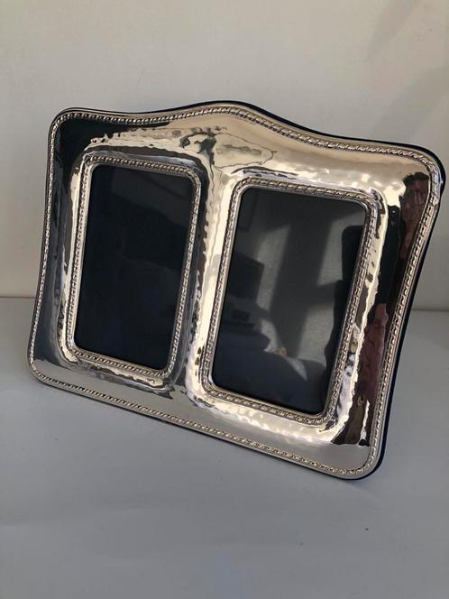 Sterling zilveren Dubbele Fotolijst - Nieuw, Huis en Inrichting, Woonaccessoires | Lijsten, Nieuw, Minder dan 50 cm, Overige materialen