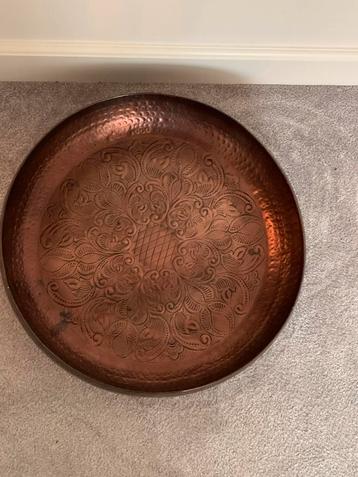 Handgemaakte Koperen Schaal beschikbaar voor biedingen