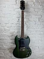 Epiphone SG Classic Worn P-90s Worn Inverness Green, .., Gibson, .., Ophalen of Verzenden