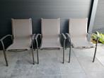 3 Bellagio tuinstoelen, Tuin en Terras, Ophalen, Gebruikt