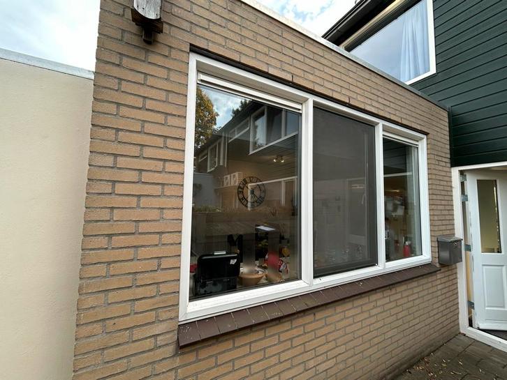 Kunststof Schuifpui & Ramen, Doe-het-zelf en Verbouw, Deuren en Horren, Gebruikt, Buitendeur, 200 tot 215 cm, 120 cm of meer, Kunststof