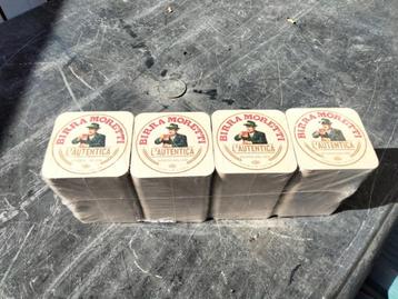 Te koop Birra Moretti Bierviltjes beschikbaar voor biedingen
