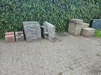 Diverse tegels, grindtegels, klinkers en cobblestones, Tuin en Terras, Tegels en Klinkers, Ophalen, Gebruikt, Klinkers, 10 m² of meer