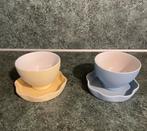 2 x Pickwick Schaal Setje., Verzenden, Zo goed als nieuw, Kop(pen) en/of Schotel(s)