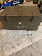 Vintage Militaire EHBO Kist / speelgoed kist / opbergkist, Ophalen