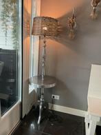 Riviera Maison vloerlamp Winston met rieten kap, Ophalen, Gebruikt