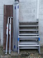 ASC/Altrex rolsteiger 135x305x8,20 werkhoogte, Doe-het-zelf en Verbouw, Steigers, Ophalen, Asc, Gebruikt, ASC