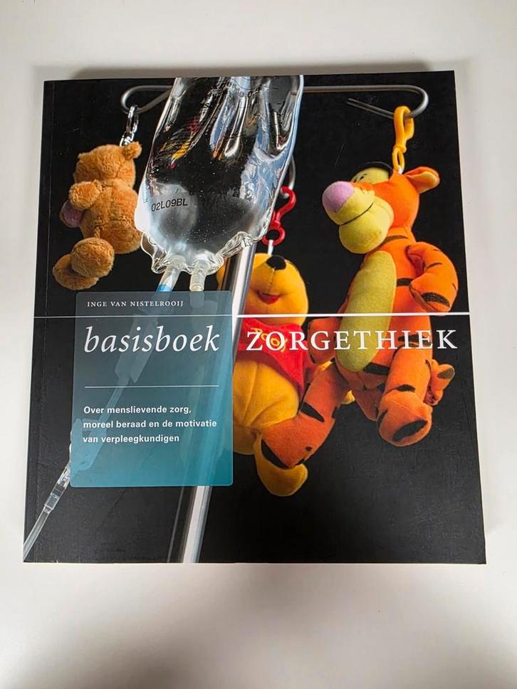 Basisboek Zorgethiek, Boeken, Studieboeken en Cursussen, Zo goed als nieuw, HBO, Alpha, Ophalen