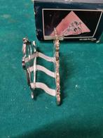 servethouder verzilverd vintage met bloemen, Huis en Inrichting, Ophalen of Verzenden, 'T Olde Gre-j, Info@toldegrej.nl, Endepoelstraat 20f Didam