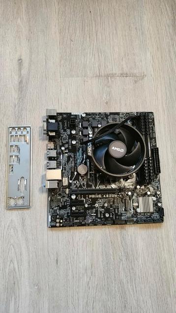 ASUS Prime A320M-K, AMD Ryzen 3 2200, 16gb beschikbaar voor biedingen