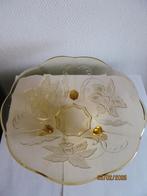 Amber kleur Depression glass schaal, Antiek en Kunst, Ophalen